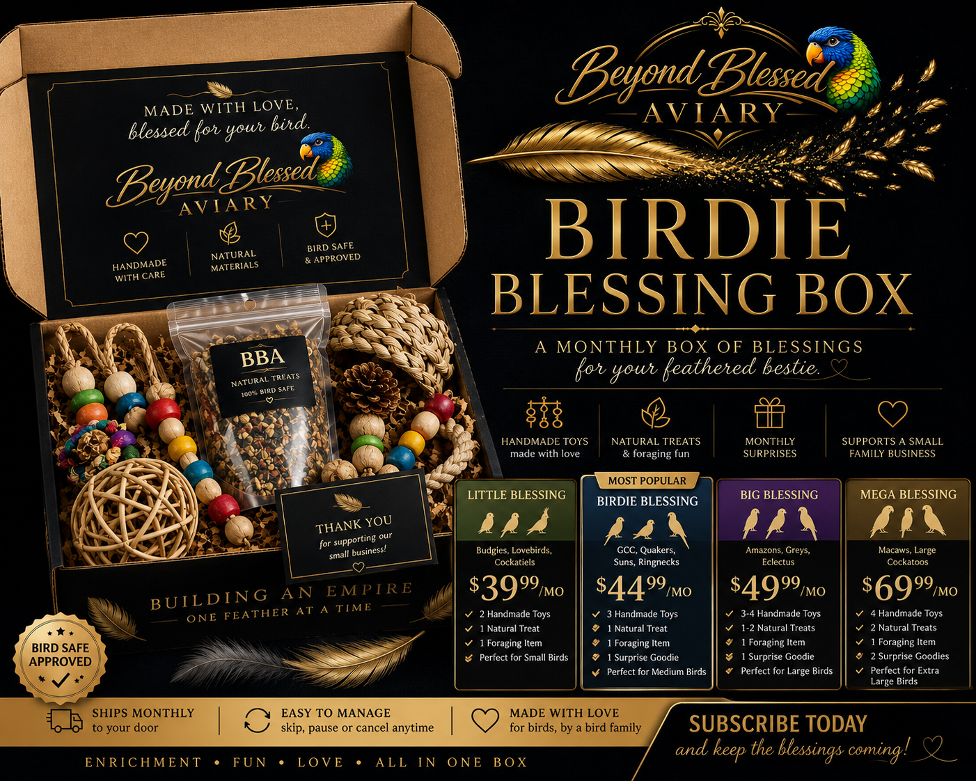 Birdie Blessing Box Subscription